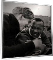 Jesse Owens e Lutz Long 1936